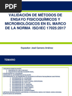 Validacion de Métodos Ensayo