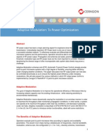 Ceragon Adaptive Modulation TX Power Optimization - Technical Brief