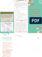 Hypothesis Testing and Different Types of Test To Use in Hypothesis Testing