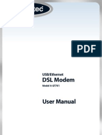 DSL Modem: USB/Ethernet