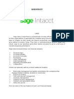 Sage Intacct, AccountEdge Pro