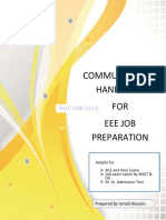 Communication Hand Note For EEE Job Preparation