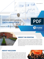 Data Analytics: Executive Certification in