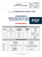 PR-009 END - 01 - 3 Inspeccio - N Visual de Soldadura IQT