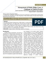 Management of Flabby Ridge Cases: A Challenge in Clinical Practice