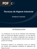 Técnicas de Higiene Industrial Ventilacion Industrial