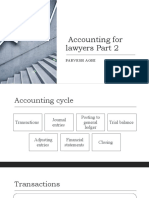 Accounting For Lawyers Part 2: Parvesh Aghi