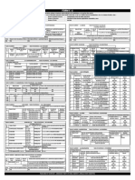 Form C 2: Declaration About Criminal Antecedents of Candidates Set Up by The Party