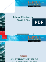 Labour Relations in South Africa: © Oxfor University P1ess o TH Ern A Nca (Y)