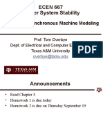 Lecture 6 Synchronous Machine Modeling