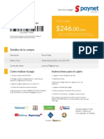 Fecha Límite de Pago: Total A Pagar