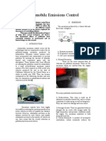 Abstract - The Automobile Emissions Control Focus