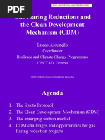 Gas Flaring Reductions and The Clean Development Mechanism (CDM)