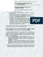 ANÁLISIS SINTÁCTICO DE Oraciones Simples Búho