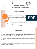 Nutritional Assessment Among Patient With Hemodialysis in Ramallah Health Complex