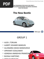 The New Beetle (Case Study HBS - Group 1)