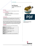 Ultrasonic Pit-Level Sensor: Measures Mud-Pit Levels To Monitor Well Conditions and Avoid Potential Well-Control Issues