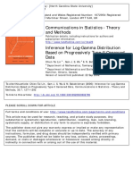 Inference For Log-Gamma Distribution Based