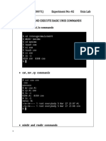 Shaikh Wasima (6220071) Experiment No:-02 Unix Lab