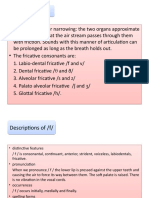 Manners of Articulation 2