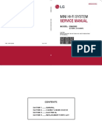 Mini Hi-Fi System: Service Manual