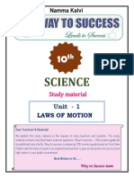 Namma Kalvi 10th Science Unit 1 Way To Success Guide em