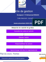 Séquence N°1 - Séance N°2 - Présentation Générale Du Contrôle de Gestion