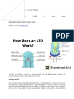 Working Principle of Light Emitting Diode: Electrical4U