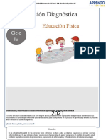 Eval. Diag Ciclo IV Educación Física Maria Reiche Newmann