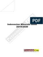 Indonesian Minerals Book 2019 2020 Contents