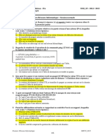 Corrigé Examen SMI - S5 - SessionNormale 2013