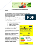 Actividad 3. Evidencia. Informe: Calcular El Ahorro Energético en Los Equipos