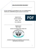 Trade Related Investment Measures