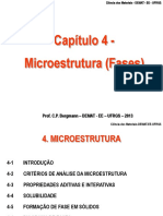 Capítulo 4 - Ciência Dos Materiais UFRGS