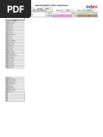 Input Data Sheet For SHS E-Class Record: Learners' Names