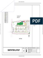 Sanitation Layout: Site Plan