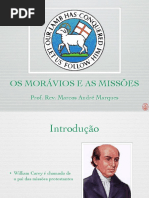 Os Morávios e As Missões