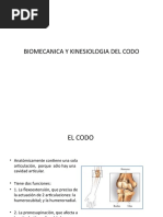 Biomecanica y Kinesiologia Del Codo