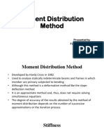 Moment Distribution Method: Presented by Fuad Bin Nazrul