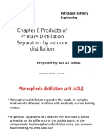 Chapter 6 Products of Primary Distillation Separation by Vacuum Distillation