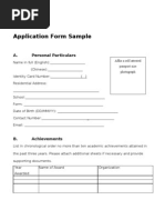 App Form Sample