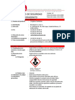 HOJA de SEGURIDAD Clorhidrato de L-Arginina