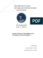 Aspectos Teoricos y Protagonicos de La Investigacion Accion Participativa