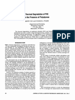 PVC Blends With PS Thermal Degradation