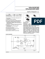 Viper20/Sp/Dip Viper20A/Asp/Adip: Smps Primary I.C