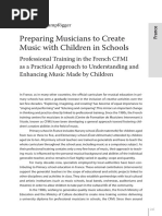 STUMPFOGGER Margret Music Pedagogy in School France CFMI