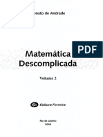 Nonato de Andrade - Matemática Descomplicada - Voluma 2 - Ano 2009