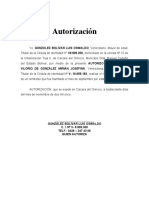 Autorización