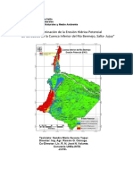 Determinacion de La Erosion Hidrica Potencial de Los Suelos