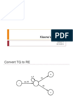 Kleene's Theorem